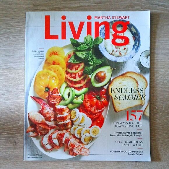 Martha Stewart Living Magazine - Endless Summer Edition July Aug 2018 Print - Picture 1 of 6